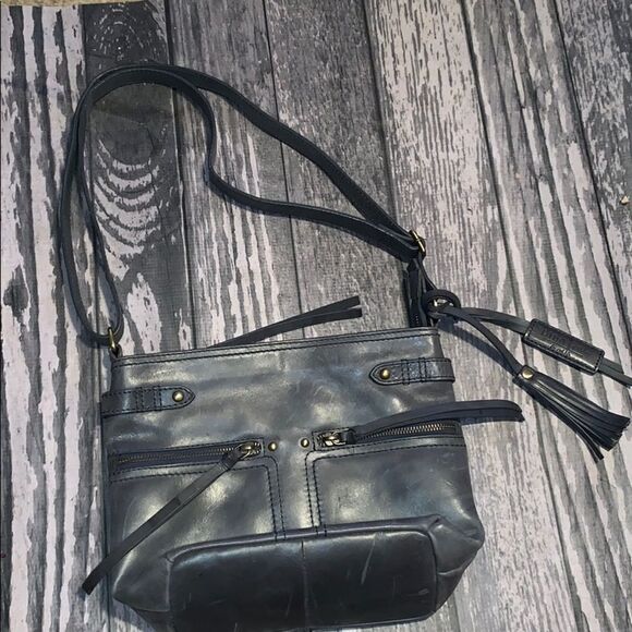 Diva True Livid Leather Purse - Picture 1 of 8